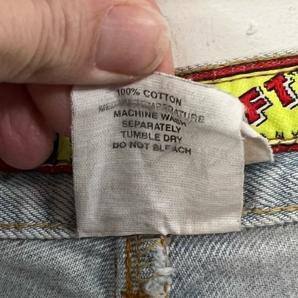 Vintage Stickshift Jou Jou Bart Simpson Jeans - Picture 9 of 13